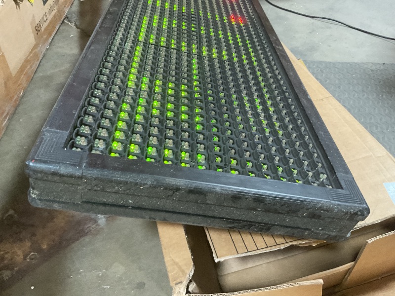 Photo 1 of **DIRTY**Led scrolling sign
