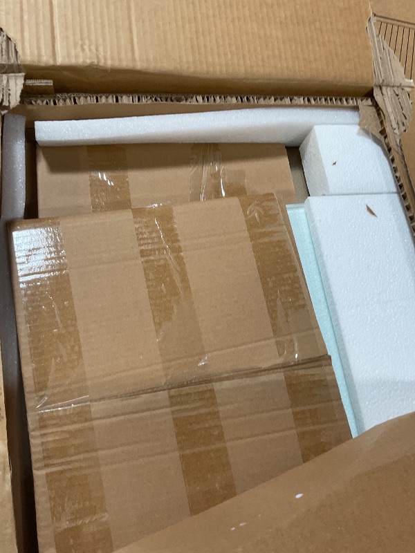 Photo 1 of **3 BOXES**WOODBRIDGE Infrared Home Sauna Room 1 Person Hemlock Wooden Indoor Sauna,7 Carbon 1560W/120V Heaters,with Led Color Therapy Light,Bluetooth Speaker,Tempered Glass,Touch-Tone Keypad and A Top Vent