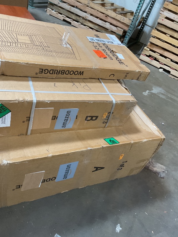 Photo 1 of **3 BOXES**WOODBRIDGE Infrared Home Sauna Room 1 Person Hemlock Wooden Indoor Sauna,7 Carbon 1560W/120V Heaters,with Led Color Therapy Light,Bluetooth Speaker,Tempered Glass,Touch-Tone Keypad and A Top Vent