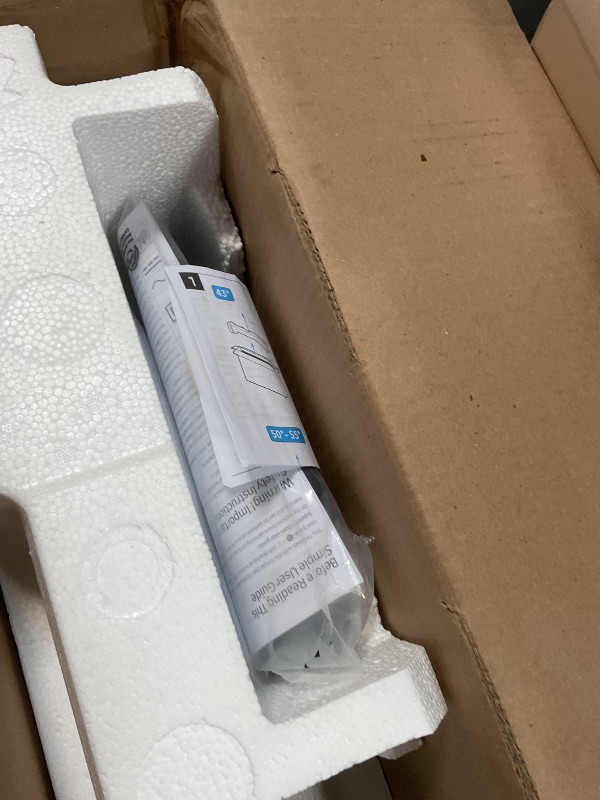 Photo 1 of **MAJOR DAMAGE. SELLING FOR PARTS**Samsung 65-Inch Class Crystal UHD 4K DU7200 Series HDR Smart TV w/Object Tracking Sound Lite, PurColor, Motion Xcelerator, Mega Contrast, Q-Symphony (UN65DU7200, 2024 Model)