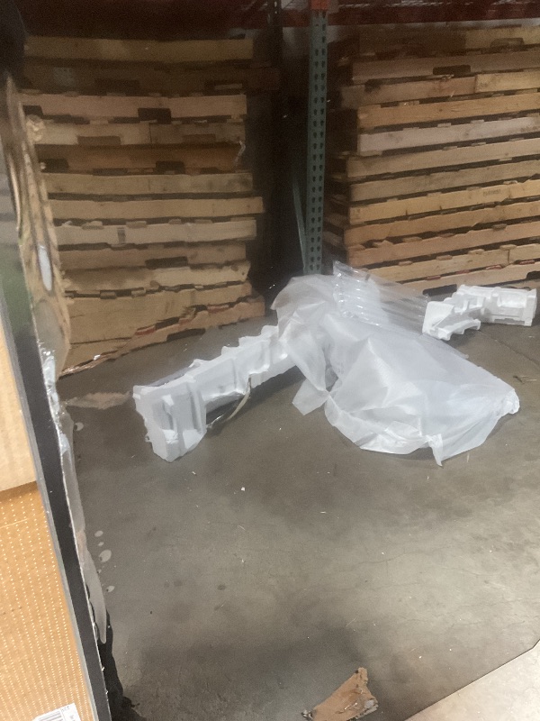 Photo 1 of **MAJOR DAMAGE. SELLING FOR PARTS**Samsung 65-Inch Class Crystal UHD 4K DU7200 Series HDR Smart TV w/Object Tracking Sound Lite, PurColor, Motion Xcelerator, Mega Contrast, Q-Symphony (UN65DU7200, 2024 Model)