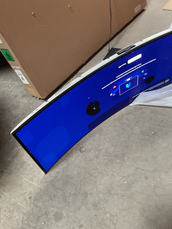 Photo 1 of **SELLING FOR PARTS**Samsung 49" Odyssey OLED G9 (G95SC) Series Curved Smart Gaming Monitor w QD-OLED, 240Hz, 0.03ms, AMD Freestyle Premium Pro, G-Sync Compatible, Dual QHD, Neo Quantum Processor Pro, LS49CG954SNXZA