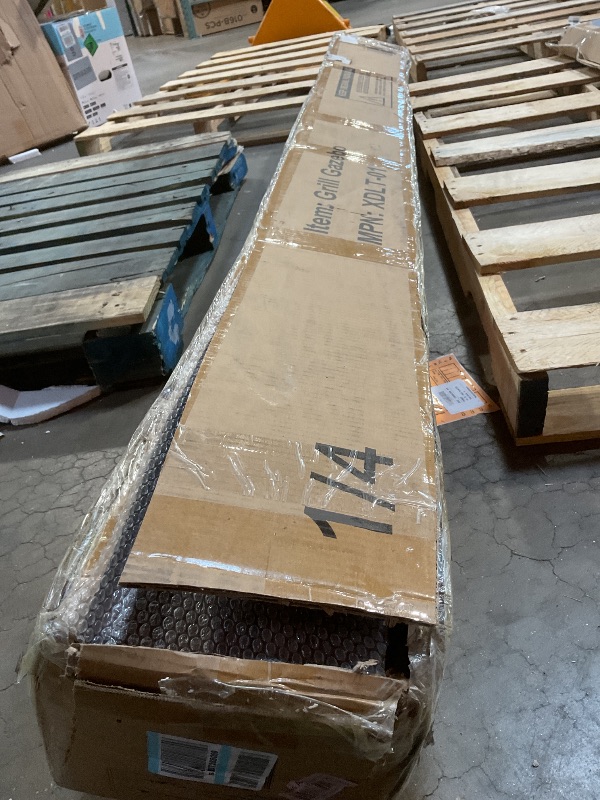 Photo 1 of **SELLING AS PARTS IN PARTIAL SET. LOOKS LIKE A BOX OF 4 WOODEN BEAMS**Grill gazebo parts partial set.