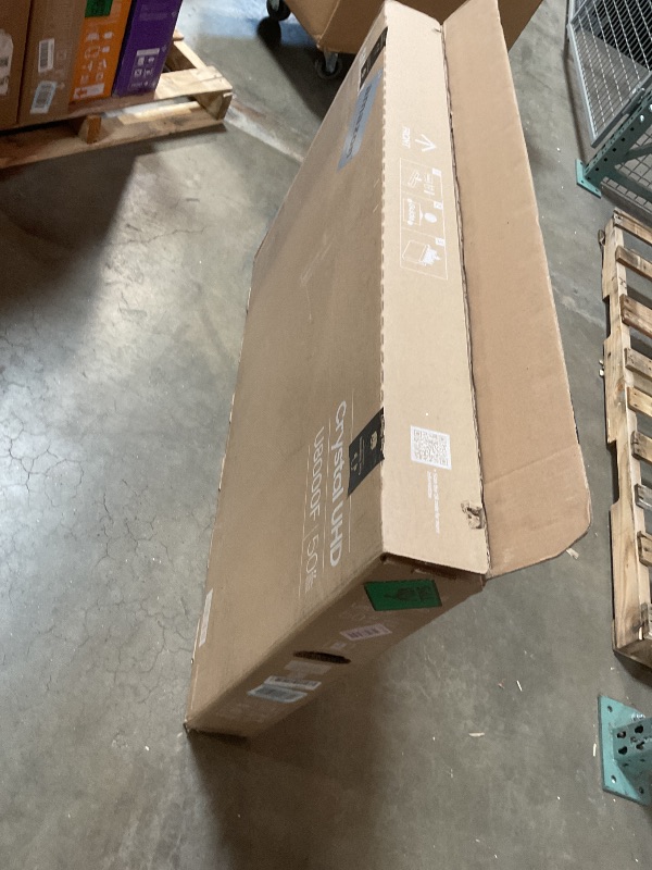 Photo 1 of *FOR PARTS ONLY* Samsung 50-Inch Class Crystal UHD U8000F 4K Smart TV (2025 Model) Endless Free Content, Crystal Processor 4K, MetalStream Design, Knox Security, Alexa Built-in