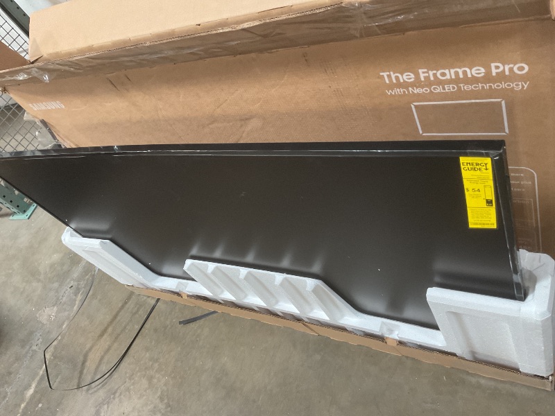 Photo 1 of *FOR PARTS ONLY* 65" Class The Frame Pro LS03FW Neo QLED 4K Art Mode Samsung Vision AI Smart TV (2025)