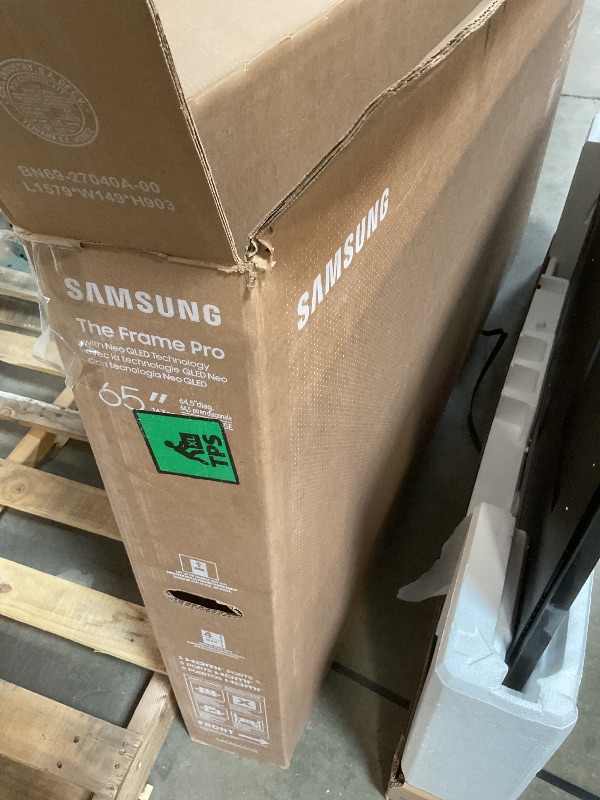 Photo 1 of *FOR PARTS ONLY* 65" Class The Frame Pro LS03FW Neo QLED 4K Art Mode Samsung Vision AI Smart TV (2025)