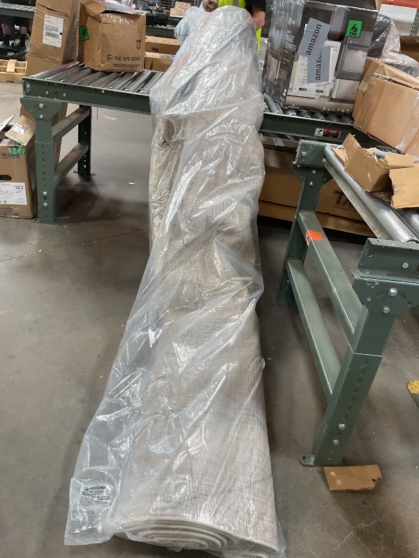 Photo 1 of **DIRTY FROM TRANSPORT **Loloi Darby Collection DAR-03 Sand/Charcoal 9'-2" x 13' Area Rug