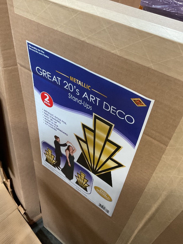 Photo 1 of Beistle 49 Piece Great 20's Prom Decorations, 1920's Theme Gatsby Party School Dance Décor