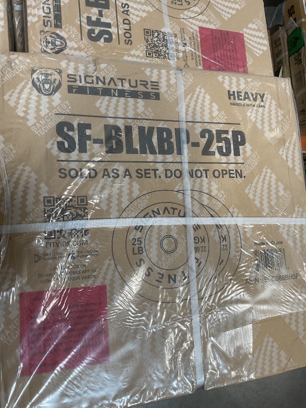 Photo 1 of **WILL NEED A TRUCK TO PICKUP**One pallet of 22 boxes. Each box contains two 25lb weights 