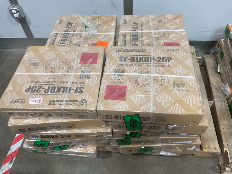 Photo 1 of **WILL NEED A TRUCK TO PICKUP**One pallet of 22 boxes. Each box contains two 25lb weights 