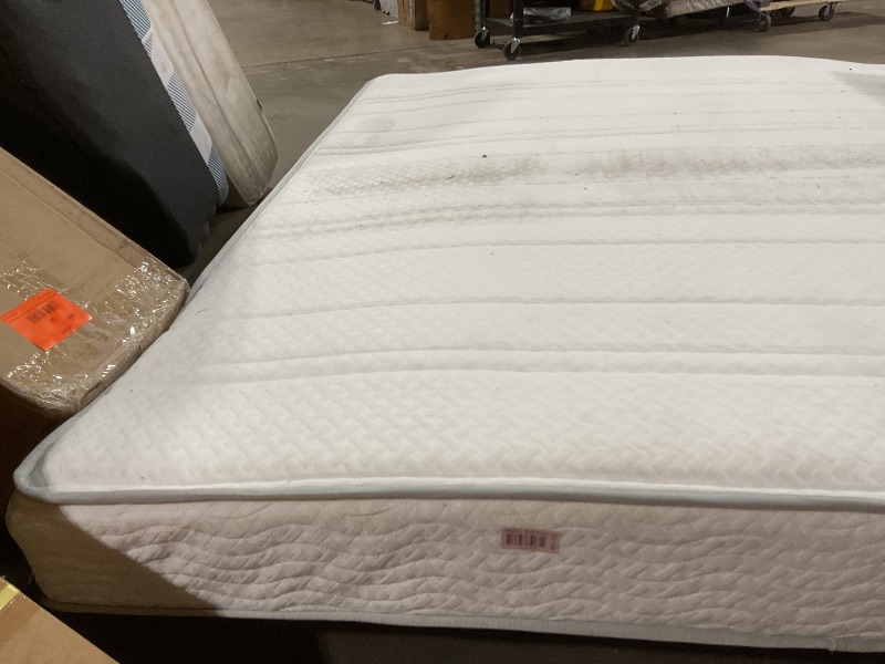 Photo 1 of **DIRTY FROM TRANSPORT **Rimensy King Mattress, 14 Inch Hybrid Mattress , Gel Foam Mattress, Individually Wrapped Pocket Coils Innerspring Mattress, Support & Pressure Relief, Medium, 76"*80"*14"
