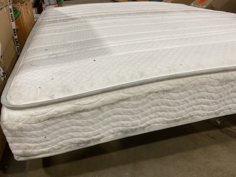 Photo 1 of **DIRTY FROM TRANSPORT **Rimensy King Mattress, 14 Inch Hybrid Mattress , Gel Foam Mattress, Individually Wrapped Pocket Coils Innerspring Mattress, Support & Pressure Relief, Medium, 76"*80"*14"