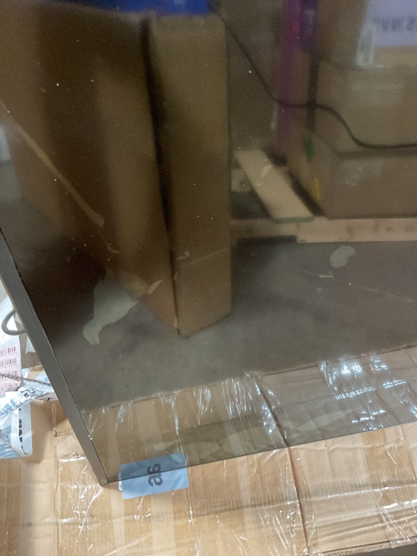 Photo 1 of **MAJOR DAMAGE. SELLING FOR PARTS. MISSING REMOTE **Roku Smart TV – 50-Inch Select Series 4K HDR RokuTV with Roku Enhanced Voice Remote, Brilliant 4K Picture, Automatic Brightness, & Seamless Streaming – Live Local News, Sports, Family Entertainment