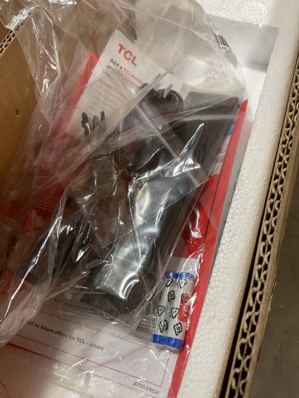 Photo 1 of **SELLING FOR PARTS. MAJOR DAMAGE**TCL 75-Inch Class QM6K Series QD-Mini LED 4K UHD Google Smart TV Best Value Mini-LED TV - QLED, 144hz, 288hz Gaming Rate, High Contrast Screen, Onkyo Audio, Dolby Atmos (75QM6K, 2025 Model)