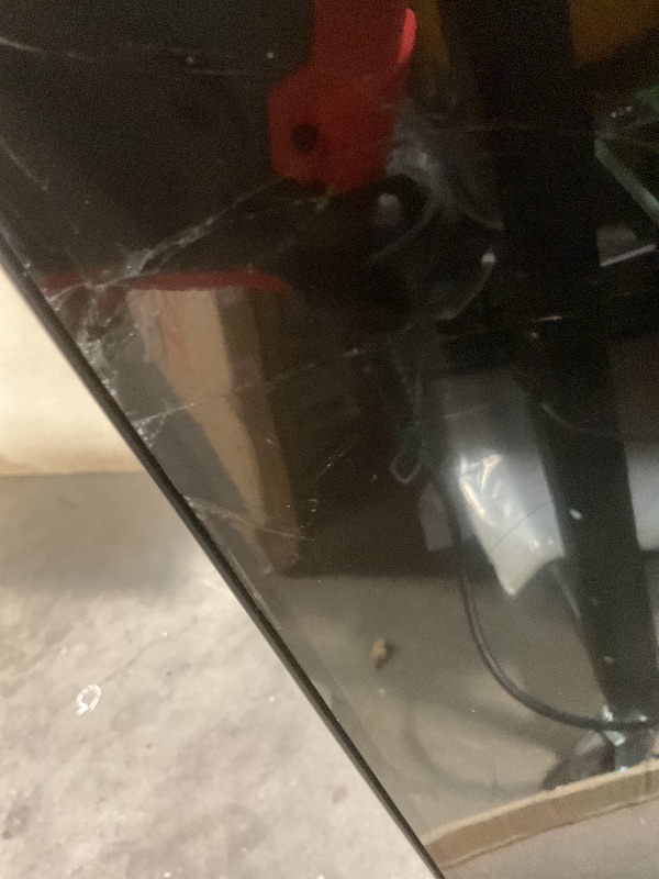 Photo 1 of **MAJOR DAMAGE. SELLING FOR PARTS. MISSING POWER CORD **Samsung 50-Inch Class Crystal UHD U8000F 4K Smart TV (2025 Model) Endless Free Content, Crystal Processor 4K, MetalStream Design, Knox Security, Alexa Built-in