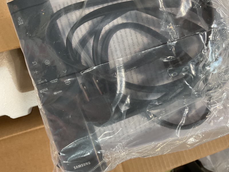 Photo 1 of **MAJOR DAMAGE SELLING FOR PARTS **Samsung 65-Inch Class Crystal UHD U8000F 4K Smart TV (2025 Model) Endless Free Content, Crystal Processor 4K, MetalStream Design, Knox Security, Alexa Built-in