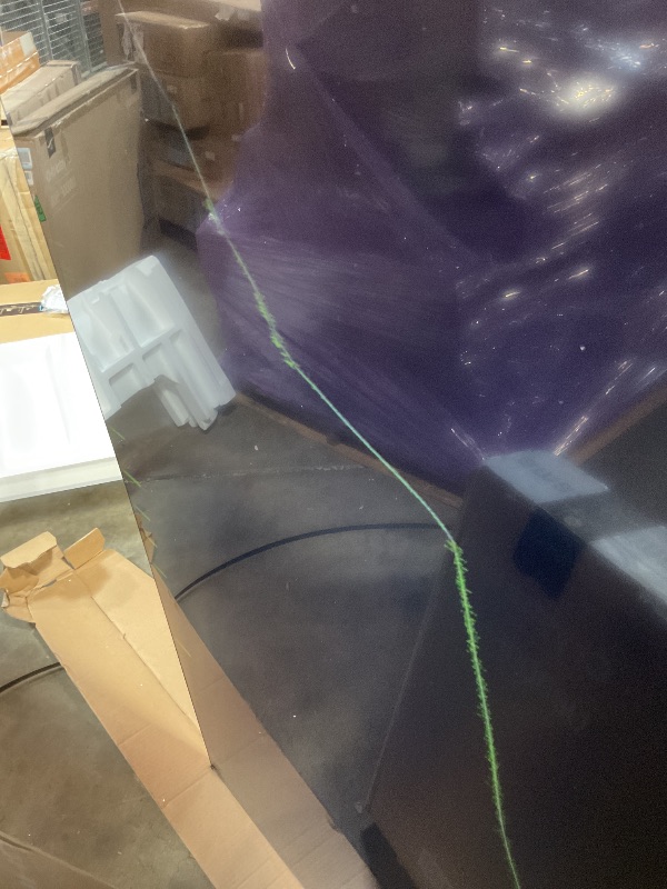 Photo 1 of **MAJOR DAMAGE SELLING FOR PARTS **Samsung 65-Inch Class Crystal UHD U8000F 4K Smart TV (2025 Model) Endless Free Content, Crystal Processor 4K, MetalStream Design, Knox Security, Alexa Built-in