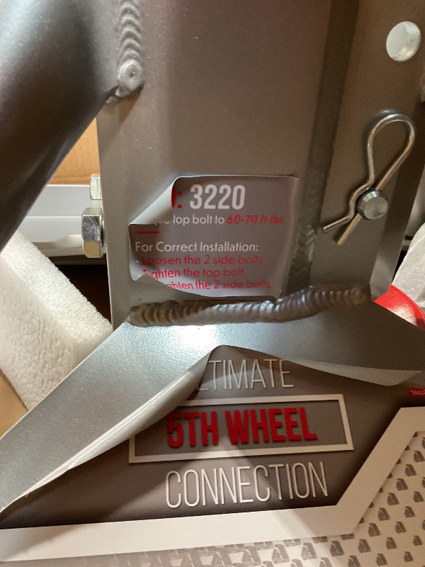Photo 1 of ANDERSEN HITCHES | 3220 | SAE Certified | GEN 3 Ultimate Fifth Wheel Connection | Aluminum Gooseneck Mount Trailer Hitch Adapter | Towing Accessories | 24,000 lbs GTWR, 4,500 lbs Tongue Weight
