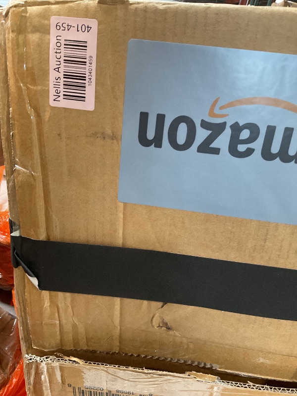 Photo 1 of Alpine Outdoor Commercial Trash Can with Lid - 40 Gallon Heavy Duty Metal Garbage Can with Removable Bin, Locking Lid for a Modern Look in Parks, Malls, Parkings & High Traffic Areas (Black & Grey)