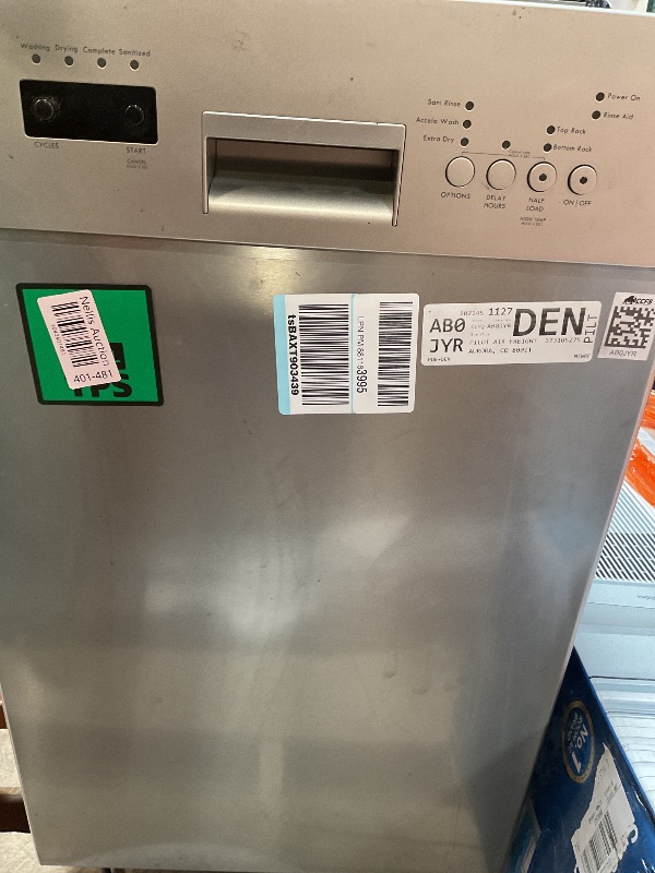 Photo 1 of  PARTS ONLY Kenmore 18" Built-in Stainless Steel Tub Dishwasher EasyFlex 3rd, SmartWash, UltraWash Plus, TurboDry, MoreSpace Adjustable Rack, Energy Star Certified, Fingerprint Resistant