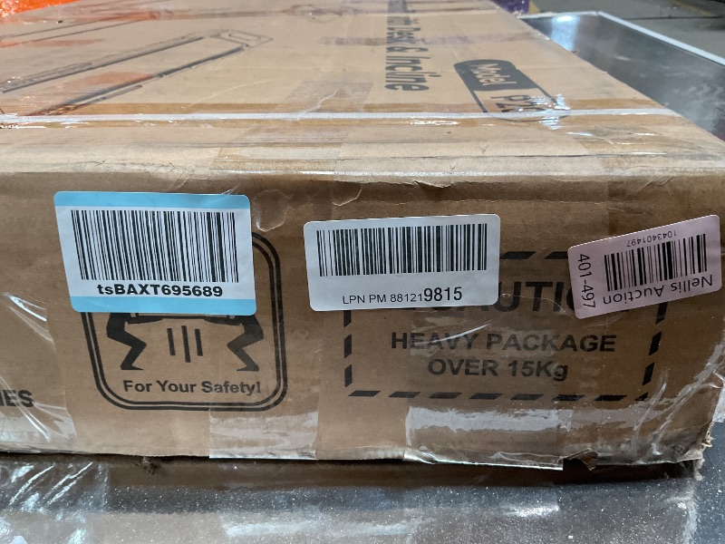 Photo 1 of Acezoe 3 in 1 Under Desk Treadmill with 10% Incline, Walking Pad Treadmill with Removable Desk Workstation, Adjustable Height for Different Need, Foldable for Home Small Office