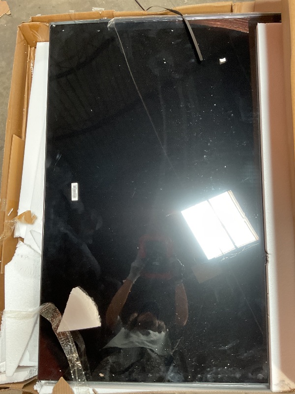 Photo 1 of **FOR PARTS/ BROKEN SCREEN/MISSIG PARTS** SAMSUNG 98-Inch Class QLED 4K Q80C Series Quantum HDR+, Dolby Atmos Object Tracking Sound Lite, Direct Full Array, Q-Symphony 3.0, Gaming Hub, Smart TV with Alexa Built-in (QN98Q80C, 2023 Model)