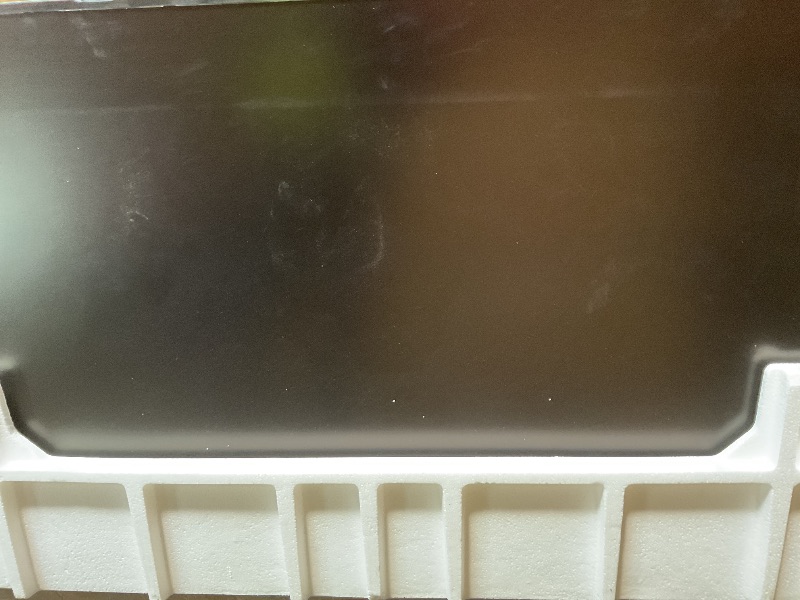 Photo 1 of ****DAMAGED UNWORKING TELEVISION PARTS ONLY****  SAMSUNG 55-Inch Class QLED 4K LS03D The Frame Series Quantum HDR Smart TV w/Dolby Atmos, Art Mode, Anti-Reflection, Customizable Frame, Slim Fit Wall Mount with Alexa Built-in (QN55LS03D, 2024 Model)