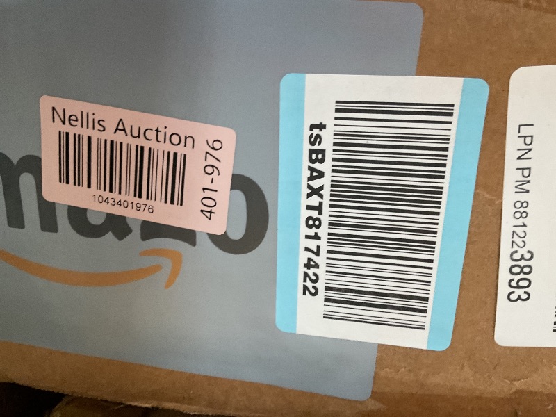 Photo 1 of **FOR PARTS/ BROKEN NEAR CONNECTORS** VEVOR Deck Box, 120 Gallon Outdoor Storage Box, 56.3" x 26.6" x 23.8", Waterproof PP Deckbox with Aluminum Alloy Padlock, for Patio Furniture,Garden Tools, Outdoor Cushions, Gray