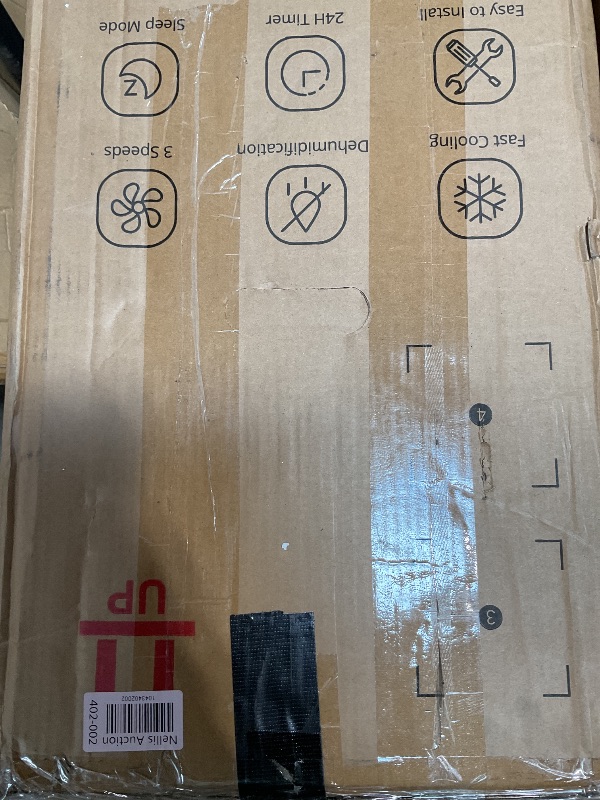 Photo 1 of 14000Btu Portable Air Conditioner Cools up to 750 Sq.Ft, 3-in-1 Quiet Portable AC Unit with Remote Control & Installation Kits for Large Room, 3 Speed, Auto Swing, 24H Timer