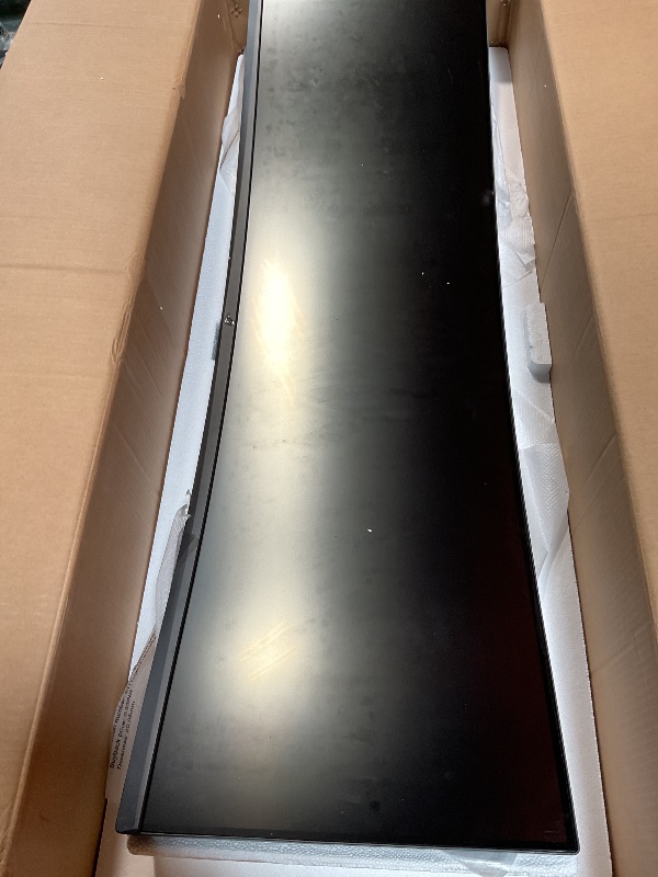 Photo 1 of ****BROKEN/ DAMAGED MONITOR PARTS ONLY**** Asus ROG Strix XG49VQ 49” Curved Gaming FreeSync Monitor 144Hz Dual Full HD HDR Eye Care with DP HDMI Black