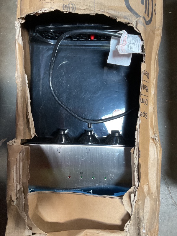 Photo 1 of **FOR PARTS ONLY/NON-FUNCTIONAL** Avalon Bottom Loading Water Cooler Water Dispenser with BioGuard- 3 Temperature Settings - Hot, Cold & Room Water, Durable Stainless Steel Construction, Anti-Microbial Coating- UL Listed