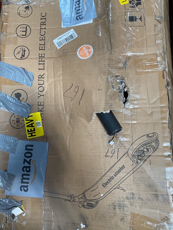 Photo 1 of **FOR PARTS ONLY/NON-FUNCTIONAL** DXH Electric Scooter Adults,10" Tires, E Scooter with 500W Motor,Upto 19MPH & 20Miles, Scooter Electric for Adults with Dual Braking Safe System, Folding Electric Scooter with APP