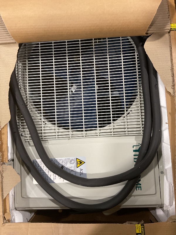 Photo 1 of **PARTIAL SET** YITAHOME 18000 BTU Mini Split Air Conditioner Heat Pump System, Wifi Enabled 19 SEER2 208-230V Inverter Ductless AC Cool Up to 1250 Sq. Ft, Compatible with Alexa, Complete Installation Kit, White