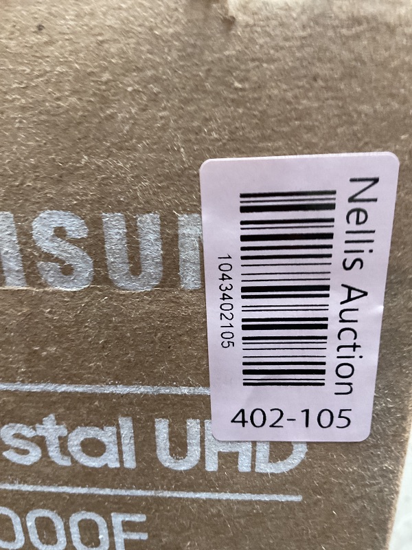 Photo 1 of ****BROKEN DAMAGED TELEVISION PARTS ONLY**** Samsung 65-Inch Class Crystal UHD U8000F 4K Smart TV (2025 Model) Endless Free Content, Crystal Processor 4K, MetalStream Design, Knox Security, Alexa Built-in