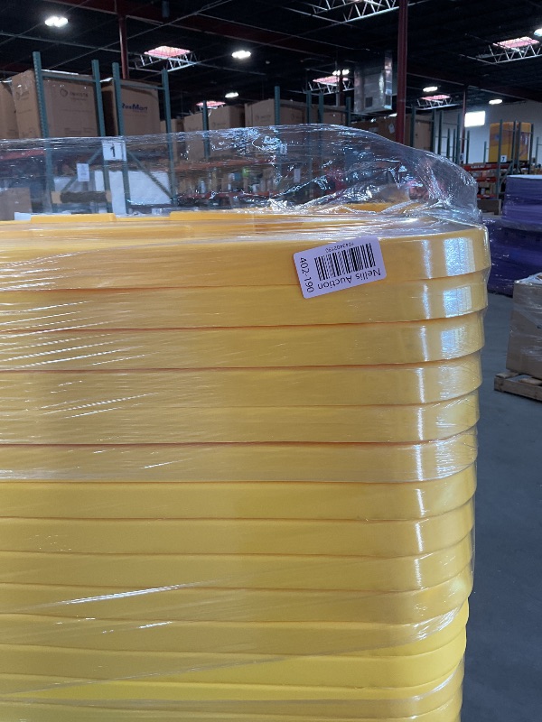Photo 1 of 129 STORAGE BIN LIDS. THIS LISTING IS FOR THE LIDS ONLY AND NO BINS WILL BE INCLUDED. 129 LIDS ONLY. ON A PALLET