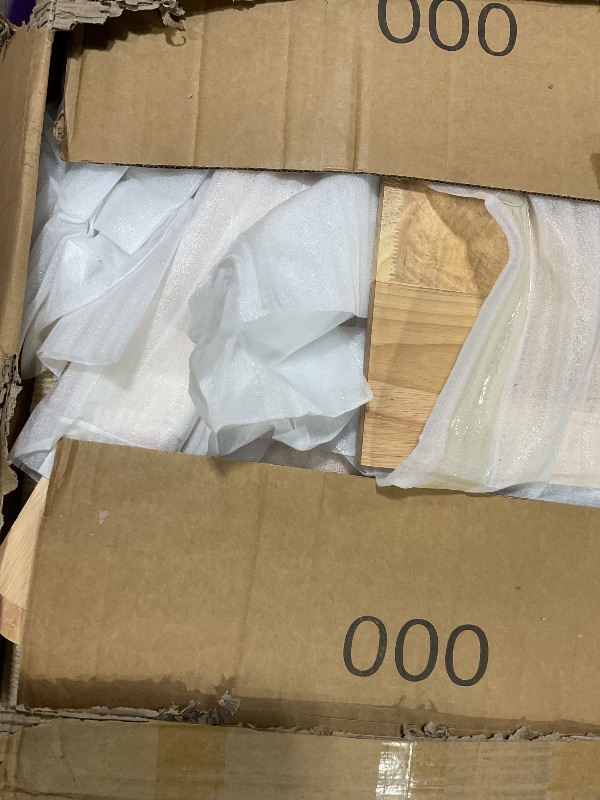 Photo 1 of **FOR PARTS ONLY** SHENGOCASE Modern Real Solid Rubber Wood Large Cat Tree Tower Castle with Big Enclosed Bed, House Condo, Scratching Post and Sisal Scratcher with Ladder for Multiple Cats