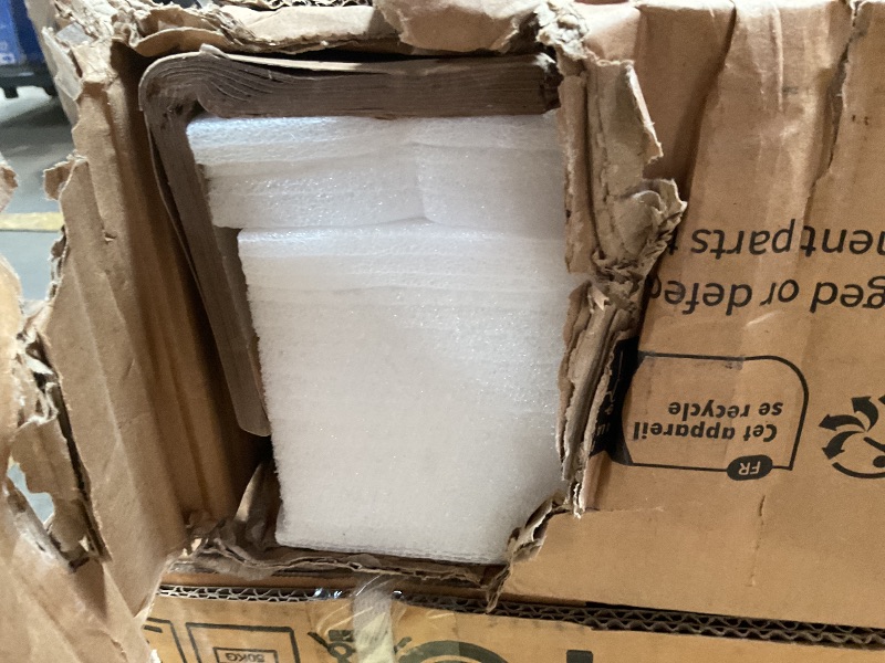 Photo 1 of **SELLING FOR PARTS AS PARTIAL SET.**WALKINGDESK 48x24 Inches Whole Piece Electric Standing Desk, Seamless One Piece Height Adjustable Sit to Stand up Desk for Home Office, Ergonomic Computer Workstation, White