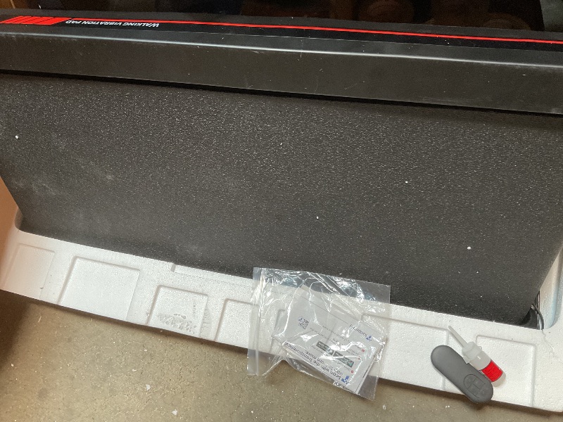 Photo 1 of **FOR PARTS ONLY SHOWS AN ERROR WHEN POWERED ON** Walking Pad Treadmill with APP, 3 in 1 Under Desk Treadmills, 2.5HP Low Noise Walking Vibration Pad with Remote Control,Portable Treadmill for Home Office, Red