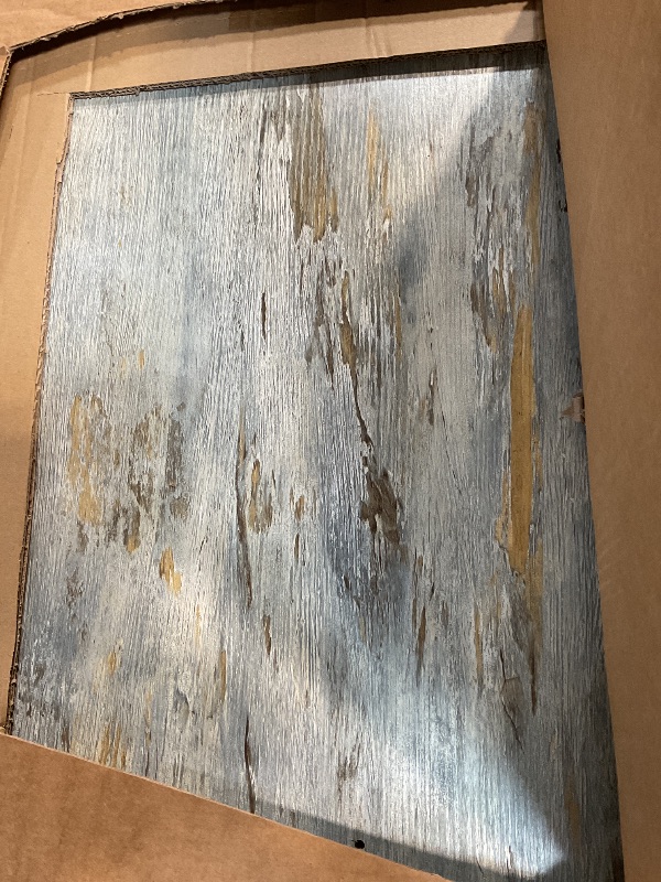 Photo 1 of **MISSING HANDLES** Noodle Board Stove Cover, Wood Stove Top Covers for Electric Stove and Gas Stove, Wooden Stovetop Cover for Counter Space, Stove Burner Covers, Sink Cover RV Stove Top Cover (White Frayed)