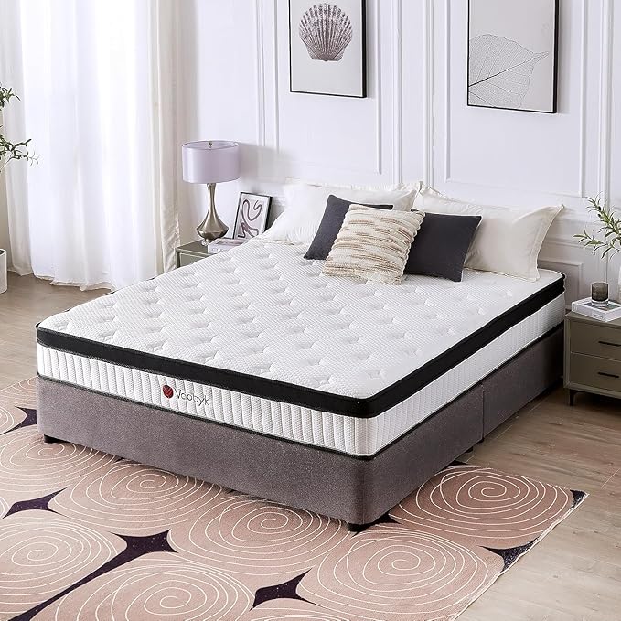 Photo 1 of 10 Inch Memory Foam Hybrid Mattress in a Box 