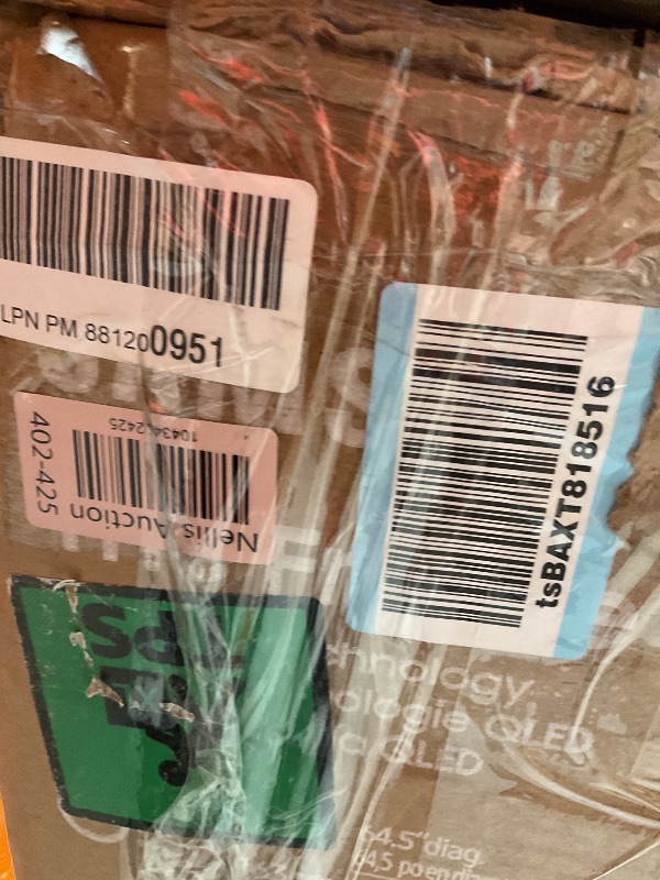 Photo 1 of ****DAMAGED BROKEN TELEVISION PARTS ONLY**** SAMSUNG 65-Inch Class QLED 4K LS03D The Frame Series Quantum HDR Smart TV w/Dolby Atmos, Art Mode, Anti-Reflection, Customizable Frame, Slim Fit Wall Mount with Alexa Built-in (QN65LS03D, 2024 Model)