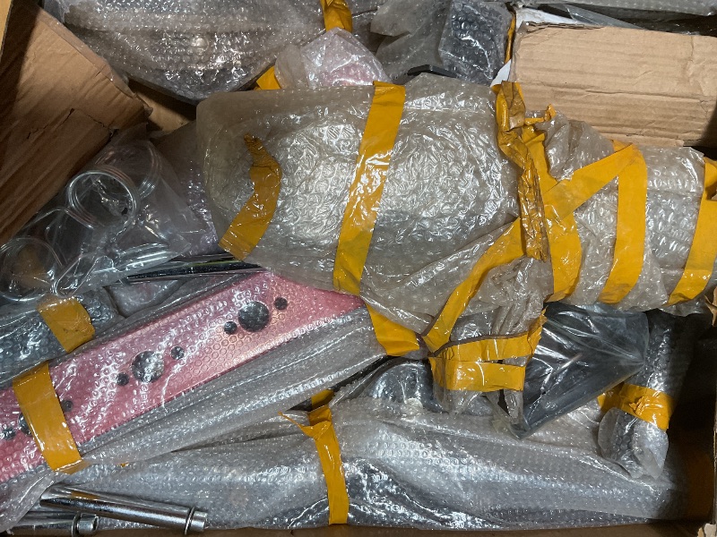 Photo 1 of **MISSING HARDWARE** Waxman Smith Machine, 2200lbs Squat Rack with LAT-Pull Down System & Cable Crossover Machine, Training Equipment with Leg Hold-Down Attachment