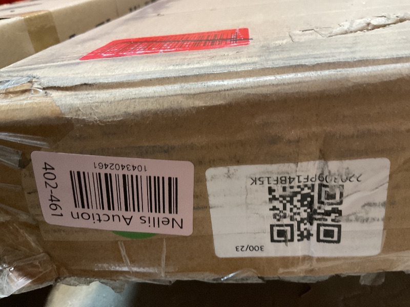 Photo 1 of **FOR PARTS ONLY HAS DAMAGES** Olee Sleep 14 in Metal Platform Bed with Bamboo Headboard, King