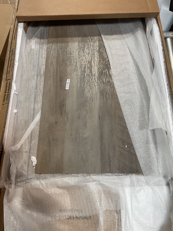 Photo 1 of **MISSING CABINET TOP & ASSEMBLY HARDWARE** Bush Furniture Key West 32W Bathroom Vanity Cabinet in Driftwood Gray