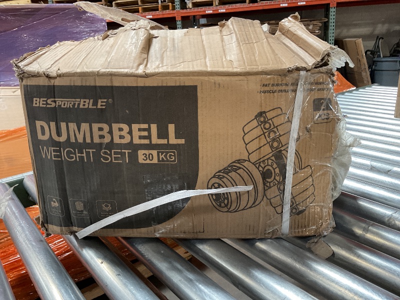 Photo 1 of Besportable Dumbbell weight set 30kg 