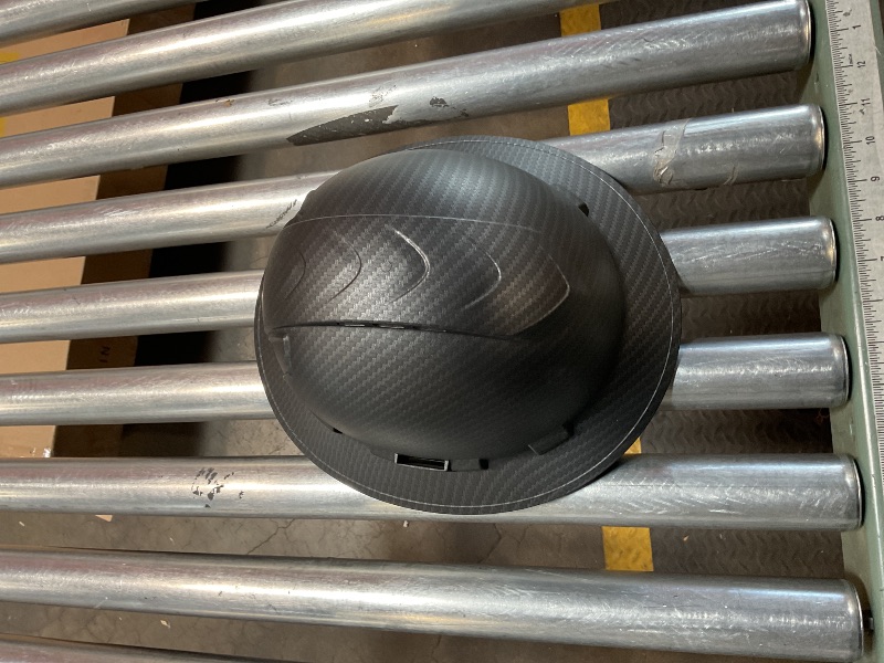Photo 1 of Pyramex Ridgeline Full Brim Hard Hat 4 Point Ratchet Matte Silver Graphite Pattern