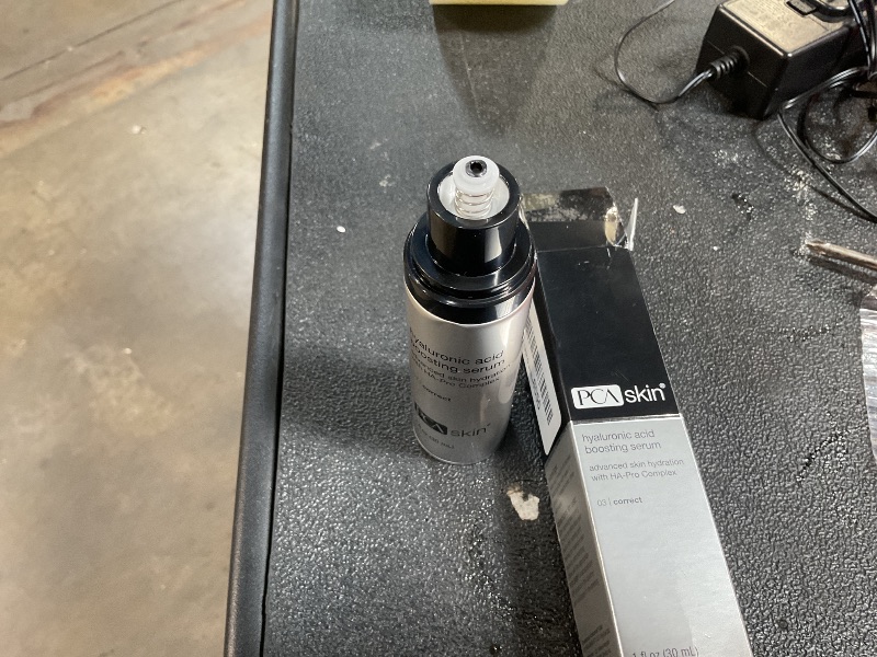 Photo 1 of **PUMP IS BROKEN OFF** PCA SKIN Hyaluronic Acid Serum for Face, Boosts Hydration, Reduces Fine Lines & Wrinkles, Hyaluronic Acid Serum, 1 oz Pump