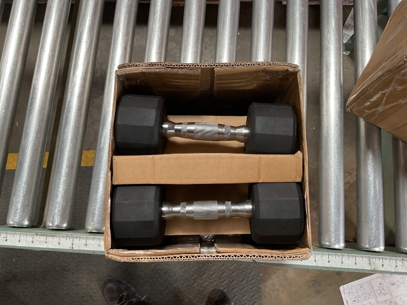 Photo 1 of 2 x 10lbs Dumbells 
2 x 15lbs Dumbells 