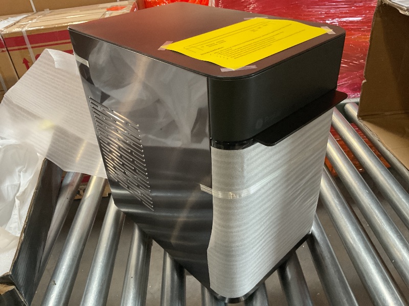 Photo 1 of GE Profile Opal 2.0 XL with 1 Gallon Tank, Chewable Crunchable Countertop Nugget Ice Maker, Scoop Included, 38 lbs in 24 Hours, Pellet Ice Machine with WiFi & Smart Connected, Black Stainless
