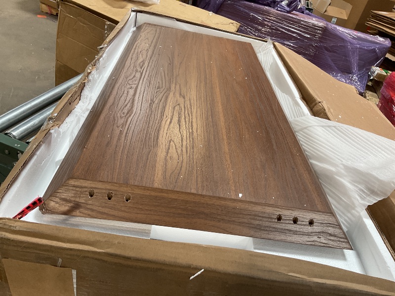 Photo 1 of Henn&Hart Tannen Coffee Table, 48" Wide, Medium Brown
